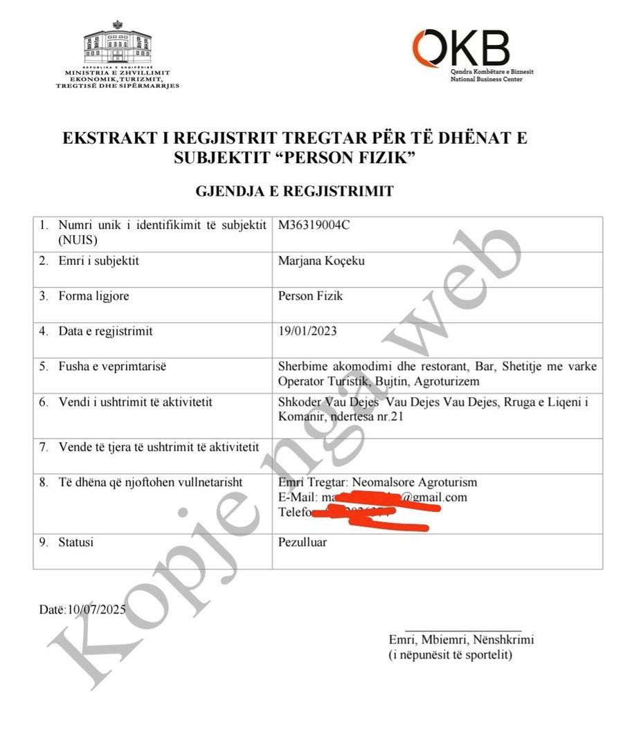 Gazetari publikon dokumentat: “Neomalsorja” po kryen evazion fiskal
