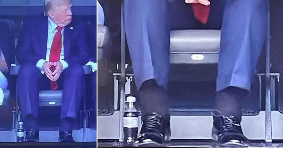(FOTO) Trump i sëmurë? Pamjet e tij të fundit në stadium