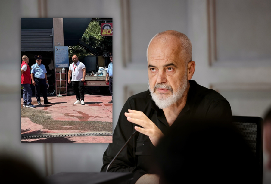 Rama hedh foto nga 'spastrimi' i gomisterive në trotuare: Masa