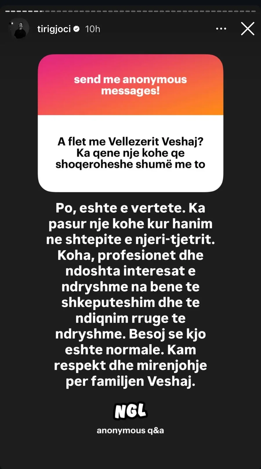 Çfarë ka ndodhur mes Tirit dhe vëllezërve Veshaj?