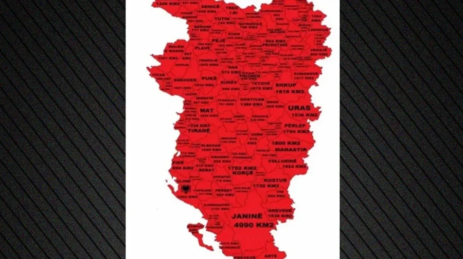Mediat greke alarmohen nga “Harta e Shqipërisë së
