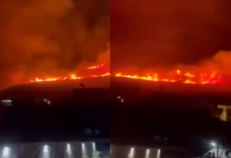 VIDEO/ Saranda "në flakë", zjarri përfshin