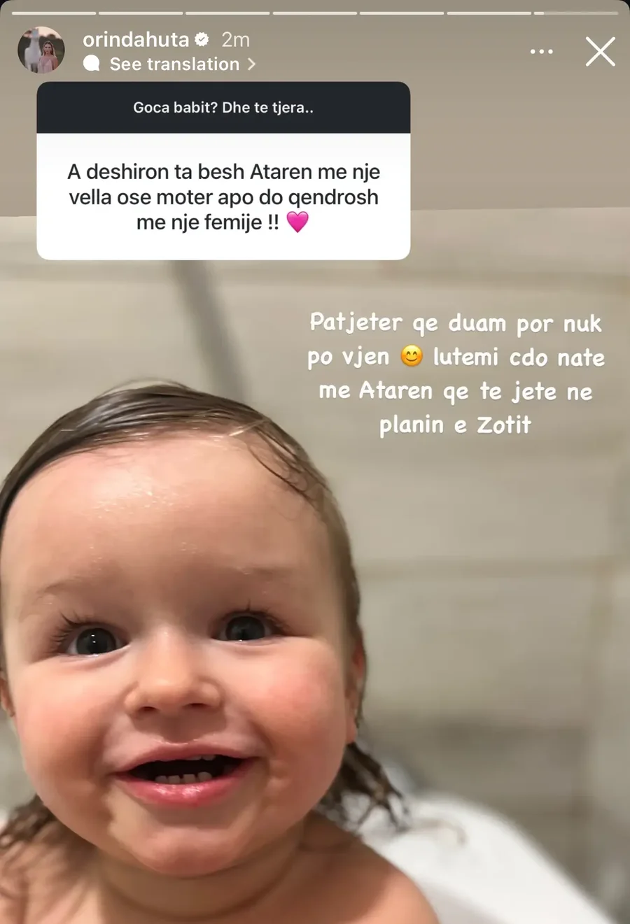 ‘Nuk po vjen’/ Orinda Huta emocionon me rrëfimin: Lutemi