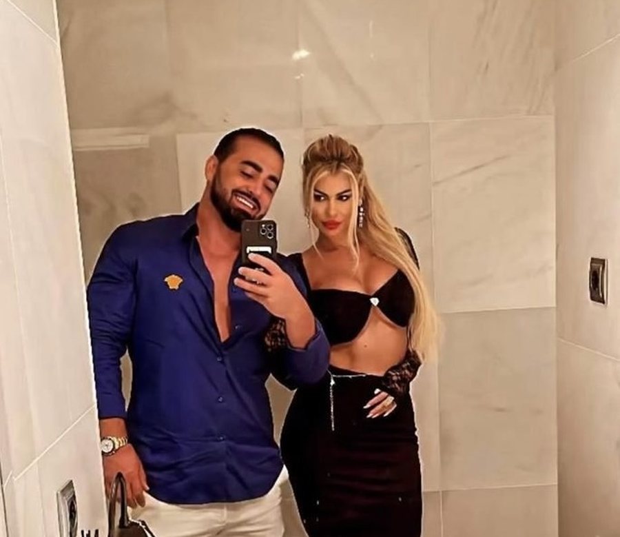 FOTO/ Krenar Çocaj harron Luana Vjollcën, biznesmeni në lidhje