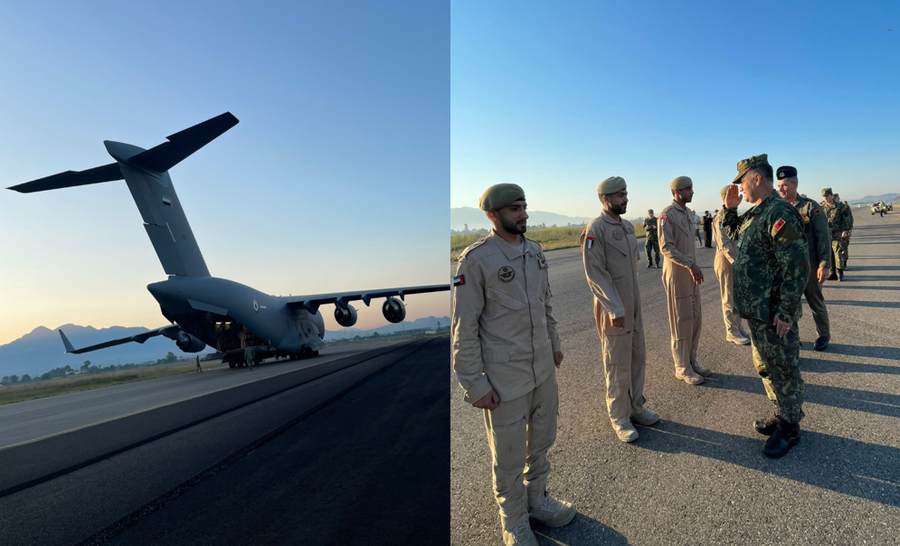 Zjarret në vend, mbërrijnë 2 helikopterë nga Emiratet e