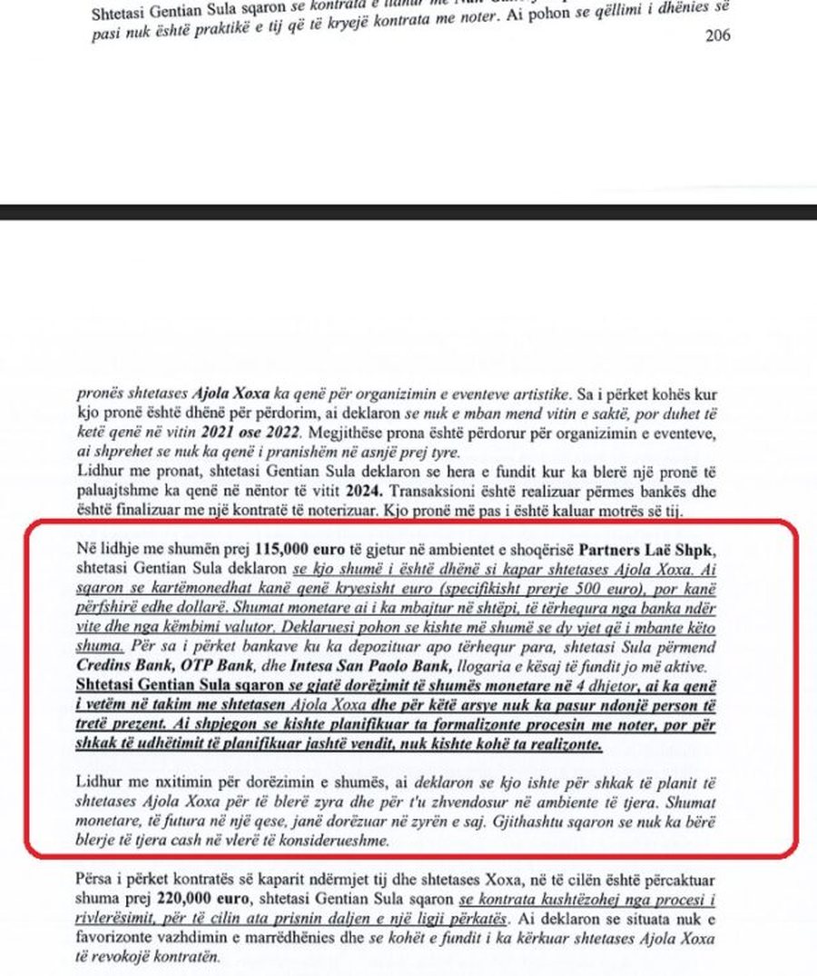 115 mijë euro në kasafortë/ Gent Sula i “Intersig”