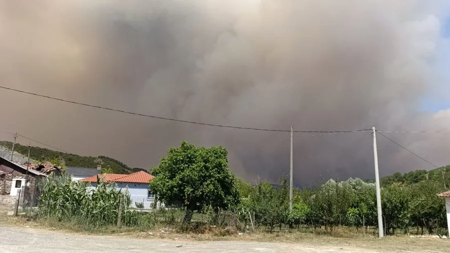 Shqipëria në flakë, 30 vatra zjarri aktive në vend. Vdes