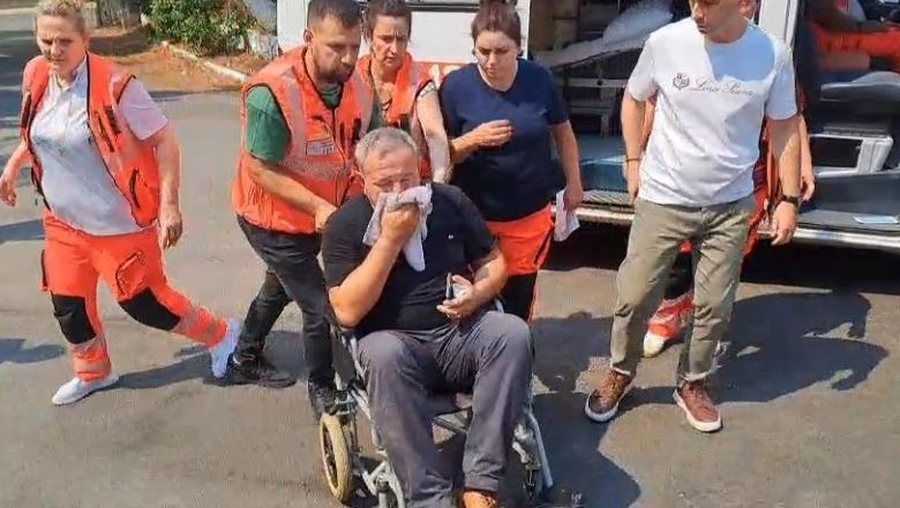 Situata kritike e zjarreve në Delvinë, nënkryetari i