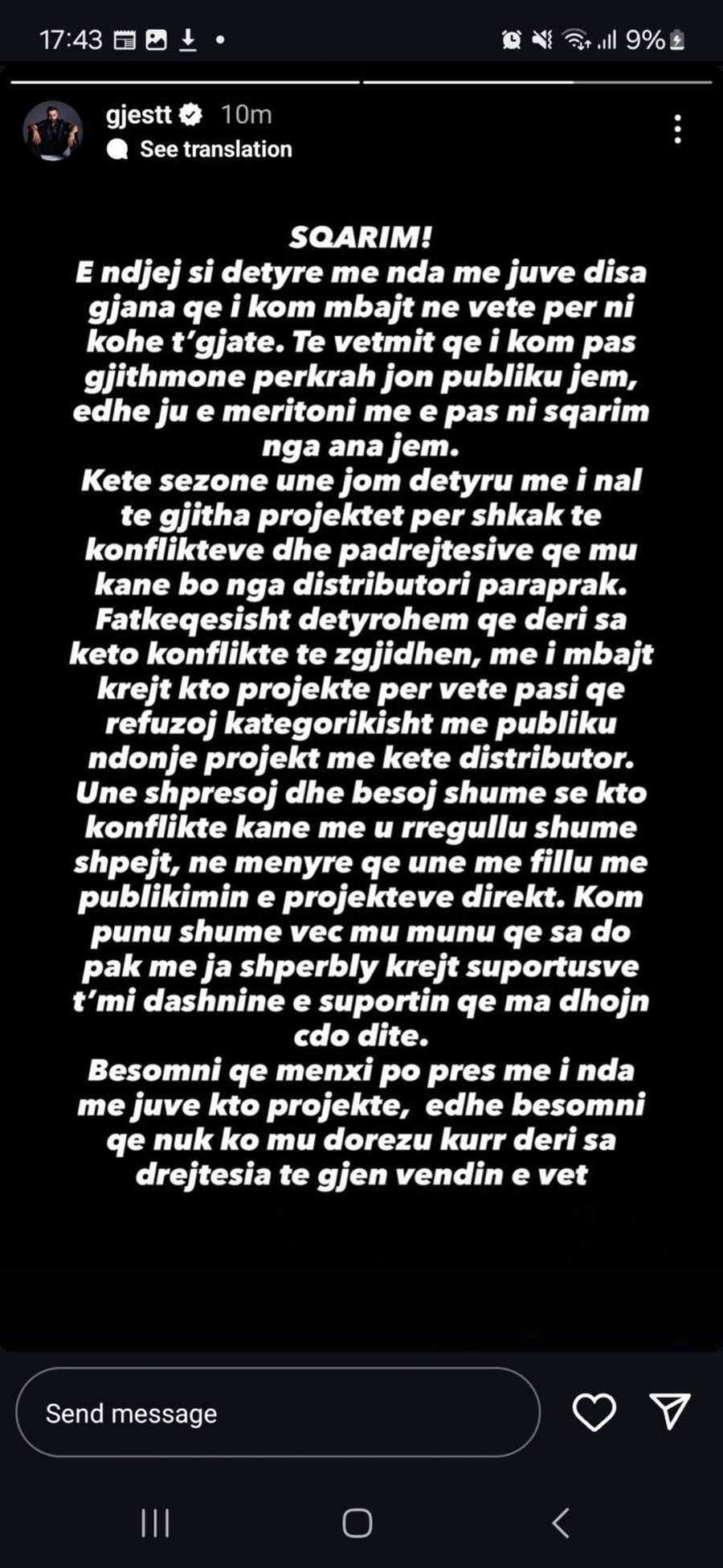 "Drejtësia do vendoset"/ Çfarë po e mban larg