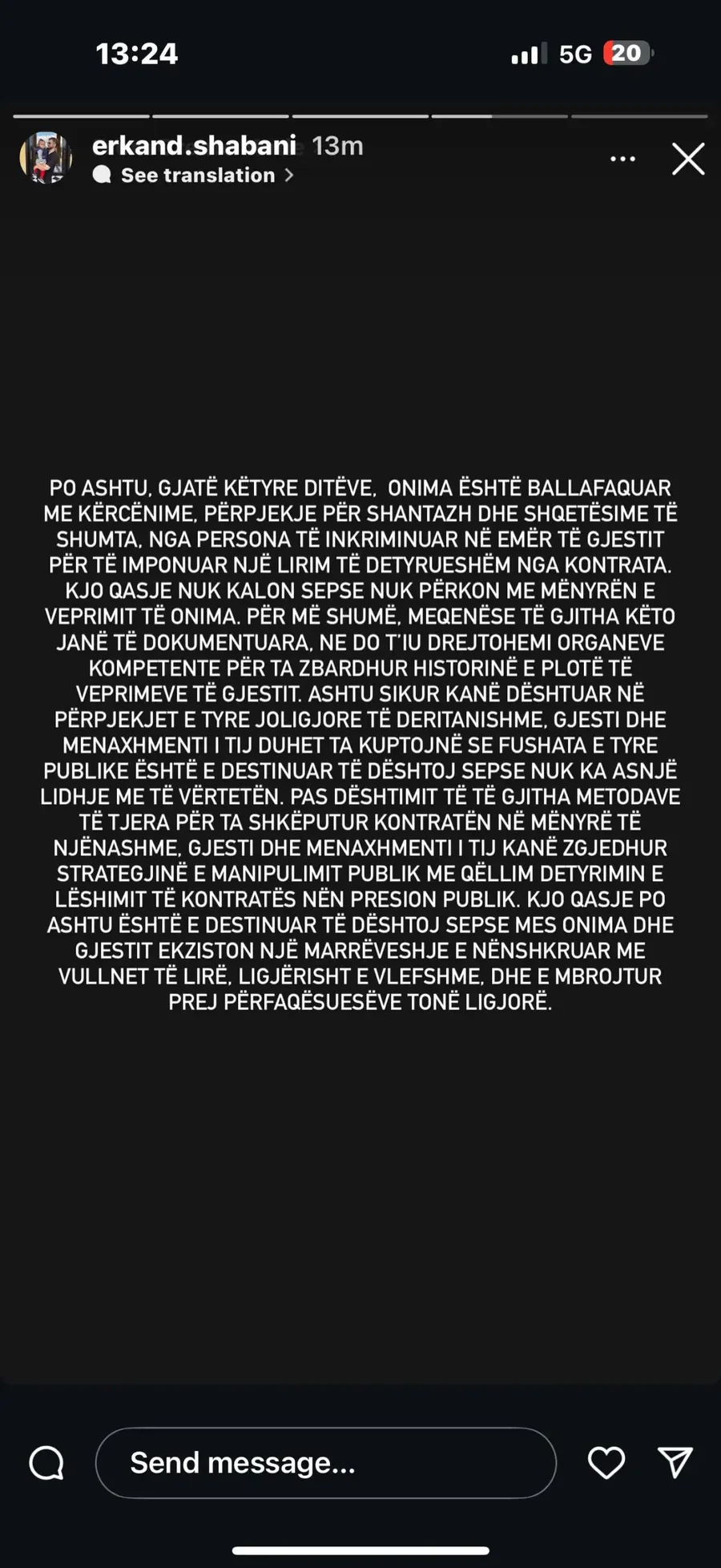 “Marrëveshja u nënshkrua me vullnet të lirë”,