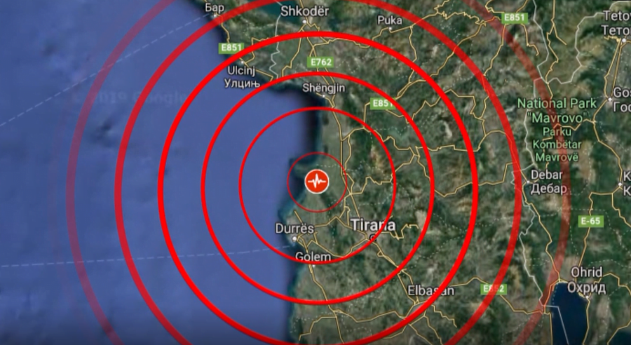 Shqipëria goditet nga tërmeti, lëkundjet ndjehen edhe në
