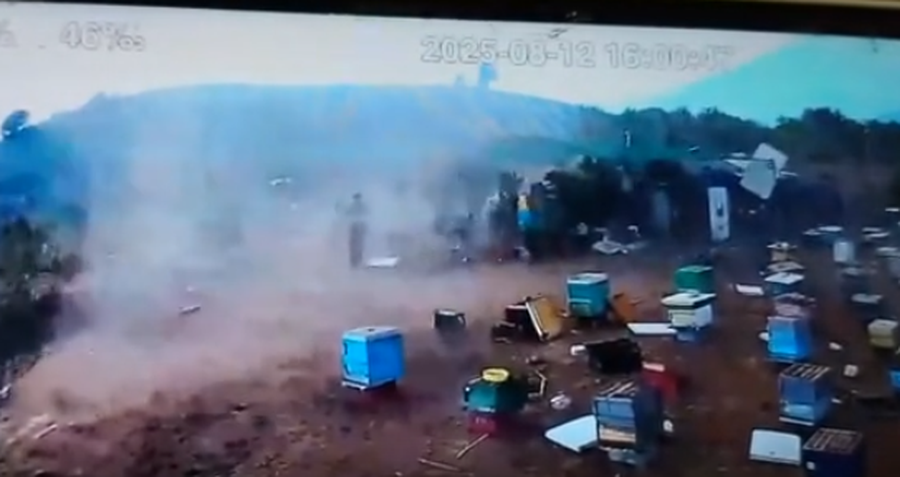 VIDEO/ Fenomen i çuditshëm në Delvinë pak çaste