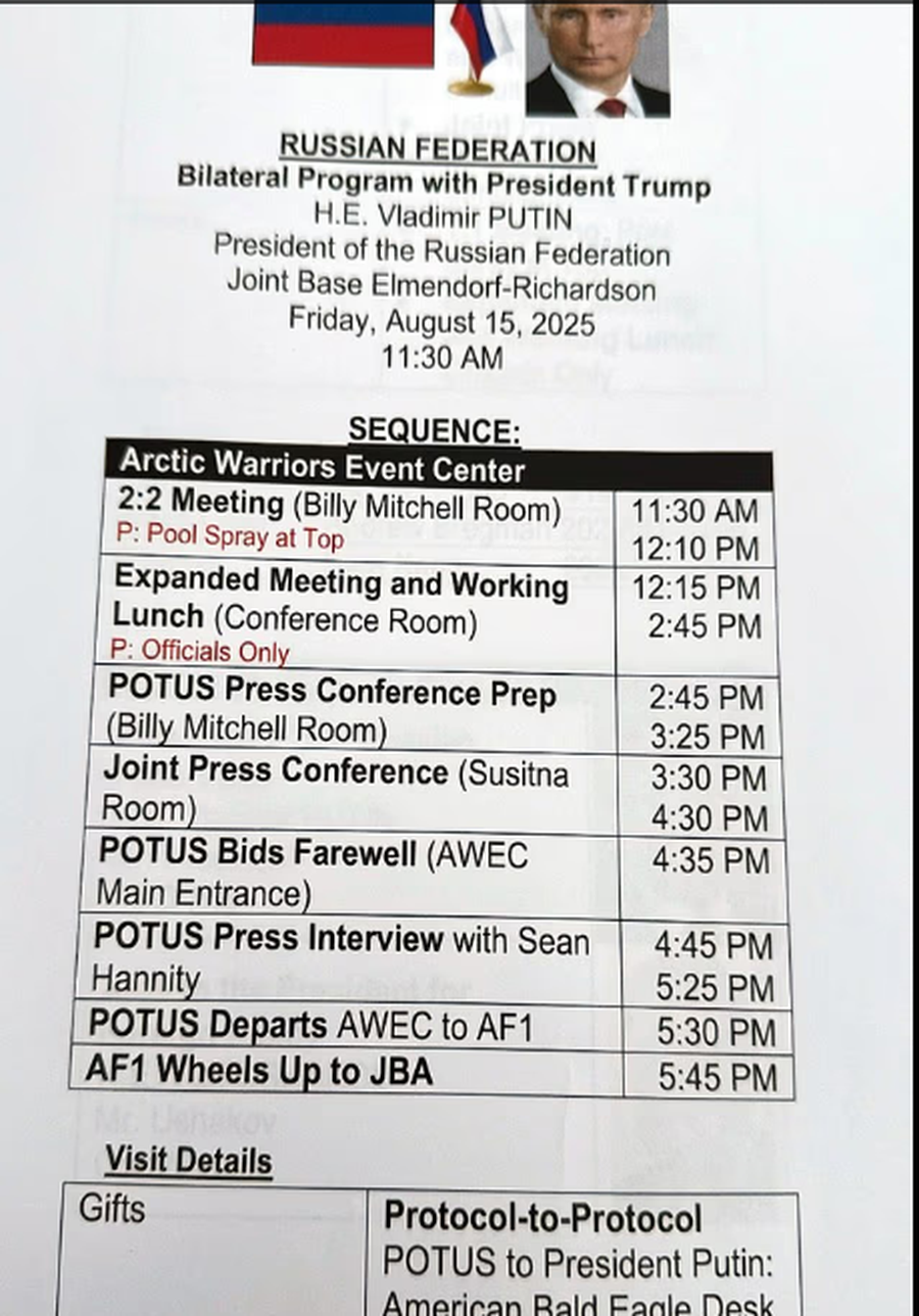 Zbulohen kërkesat e Putinit në Samitin e Alaskës! Trump synon