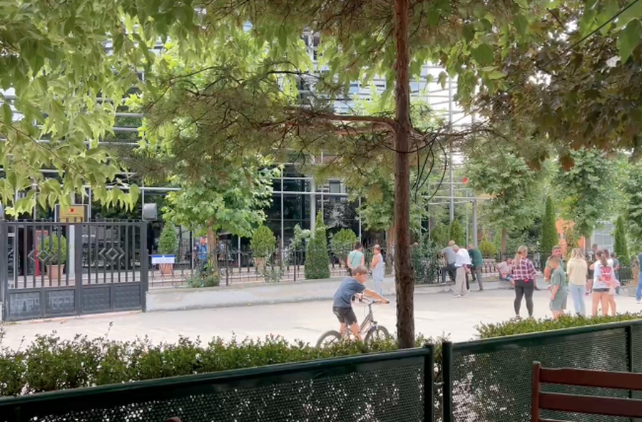 Vrau bashkëmoshatarin me thikë, shpërthen në lot