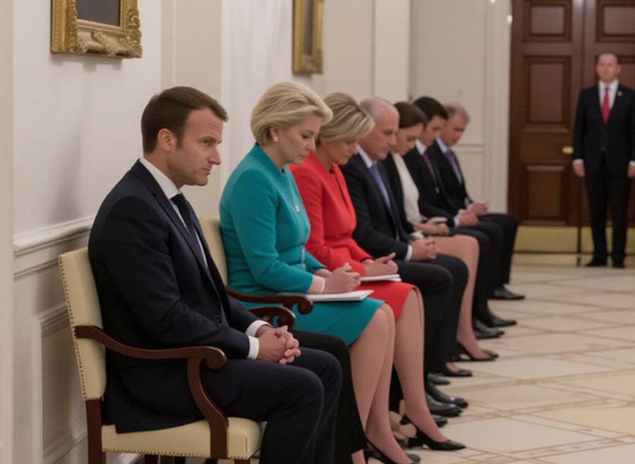 Si u bë virale FOTO-ja e rreme e liderëve evropianë jashtë