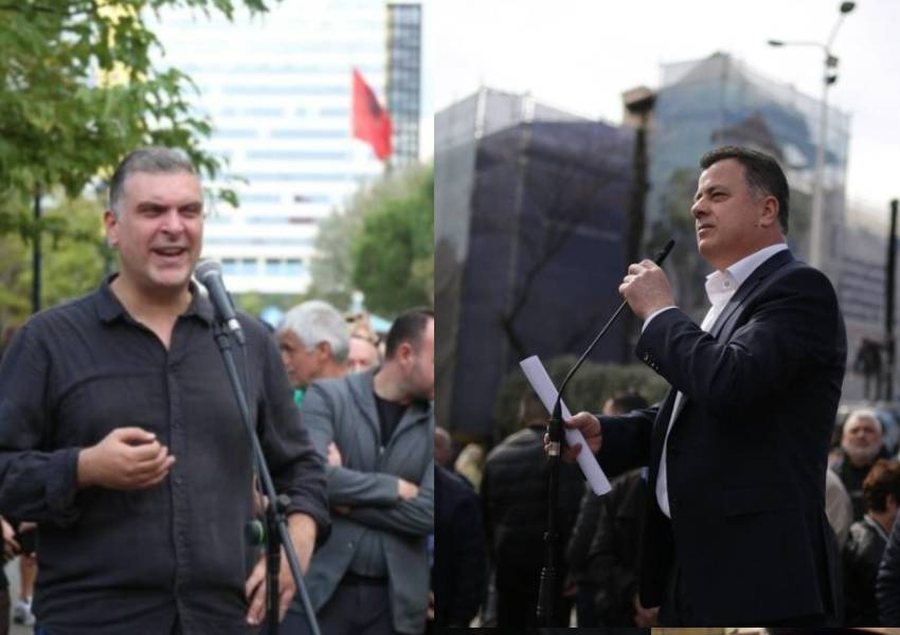 Aksioni opozitar, Flamur Noka dhe Tedi Blushi takim 'kokë më