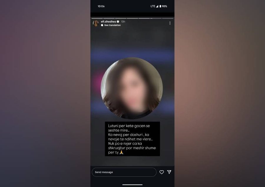 Nuk përmbahet Efi Dhedhes, publikon foto të ndjekëses dhe tallet
