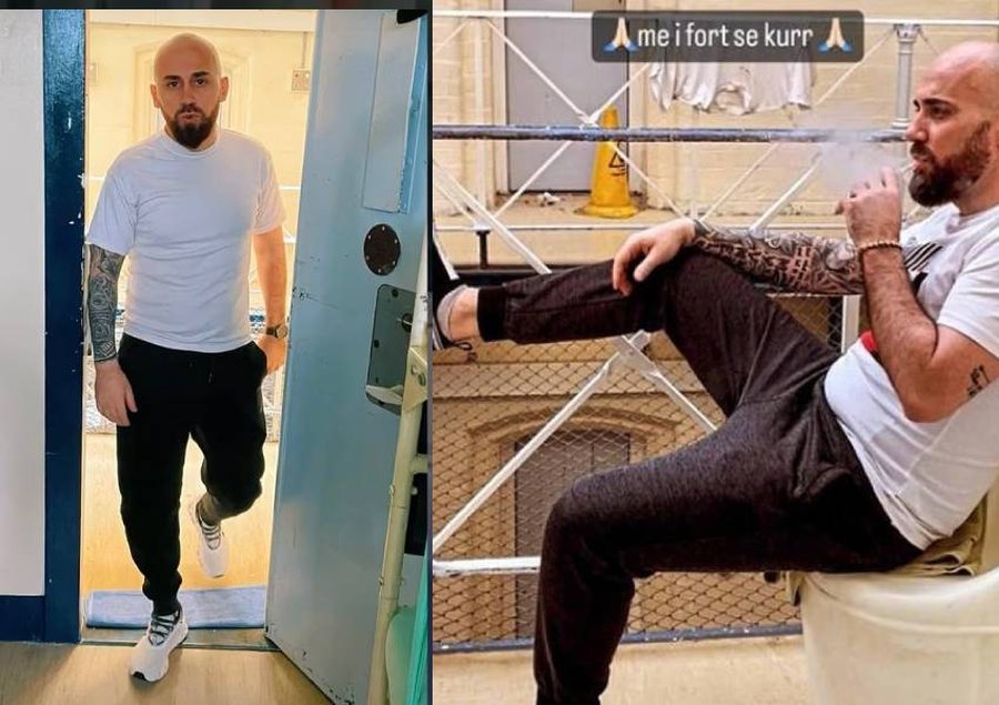 Vrasësi shqiptar me telefon në burg. Daily Mail: Nga TikTok