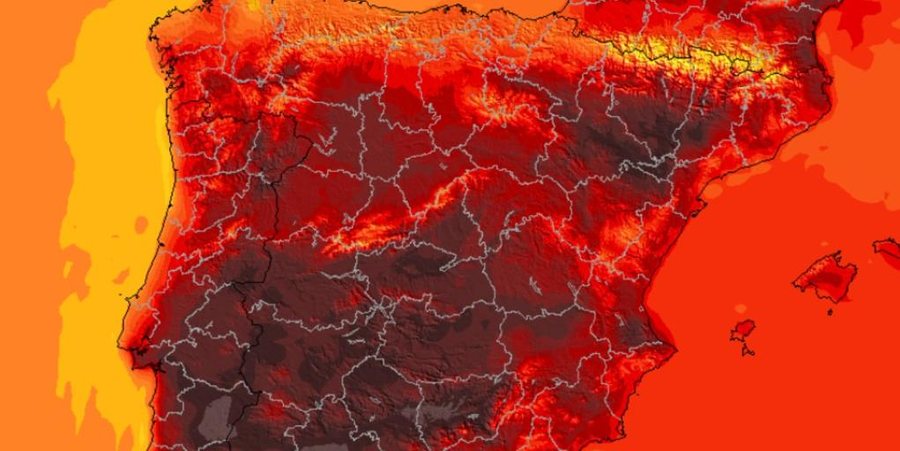 Spanja regjistroi valën më të nxehtë në histori: 1.149
