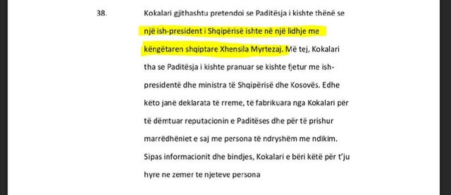 "Më futi në thashetheme er*tike" / Zbardhet padia 2