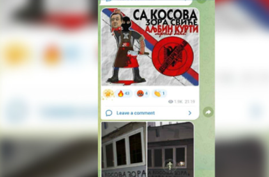 Grafit kërcënues ndaj kryeministrit të Kosovës në