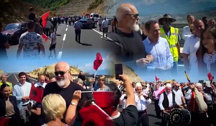 VIDEO/ Me valle, daulle dhe  kulaç me kripë, Rama inaguron