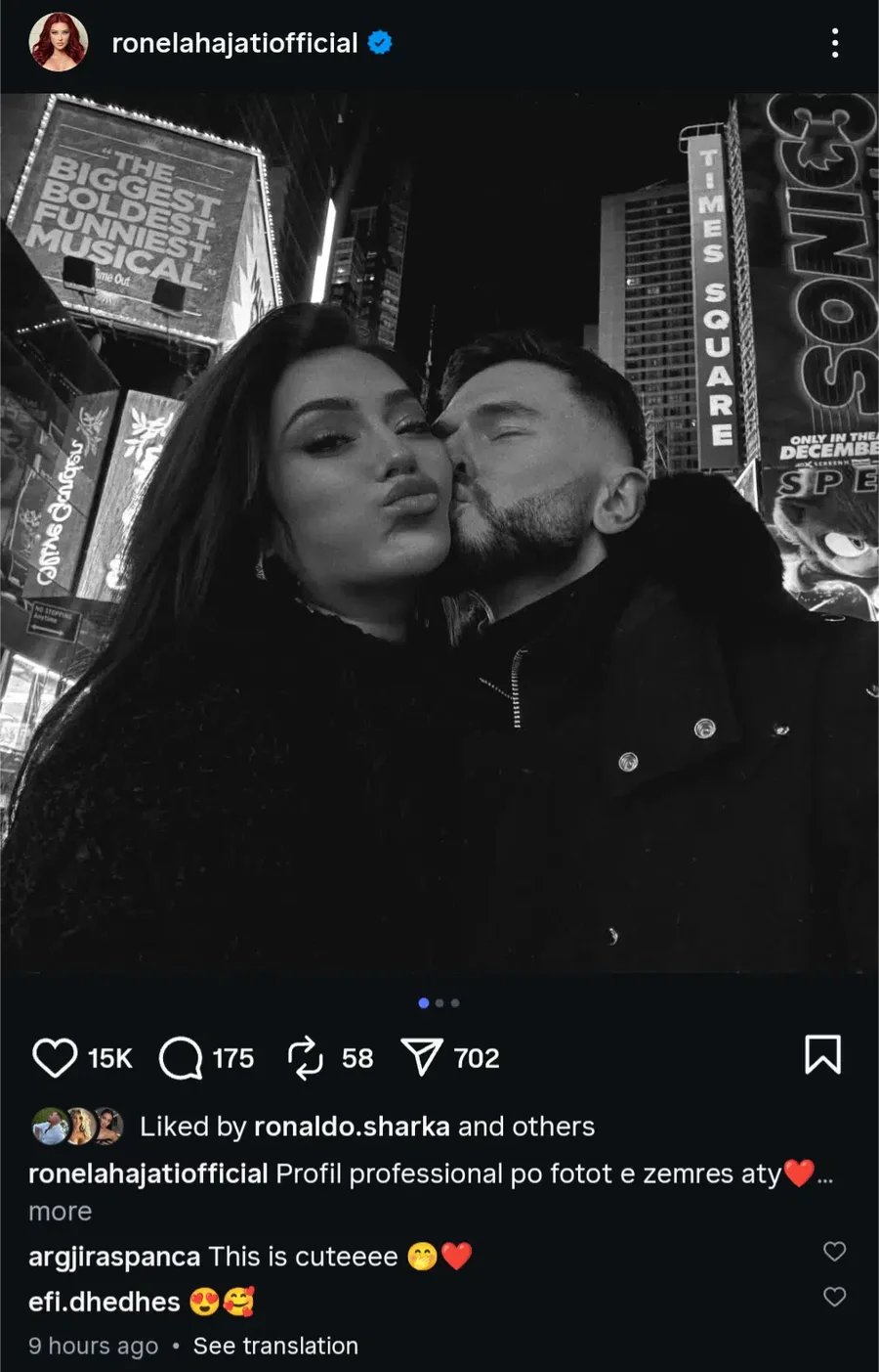 ''Profil professional po...'', Ronela Hajati s’fshihet