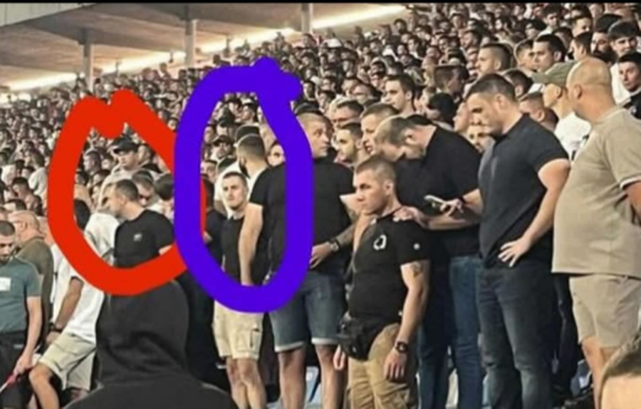 Stadiumi i mbushur me kriminelë serbë, deputeti publikon FOTO-t: Prova