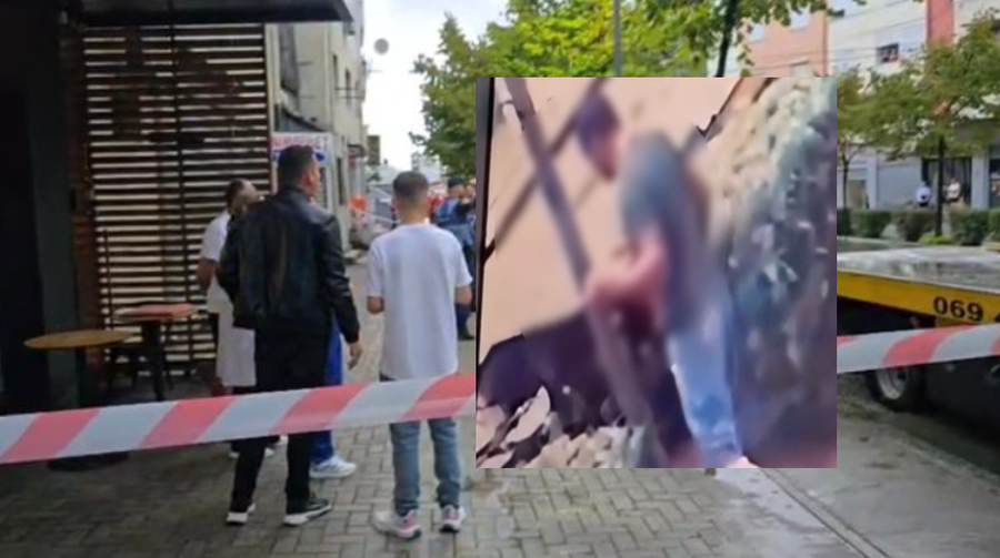 VIDEO/ Vd*s tragjikisht babai i 3 fëmijëve në Durrës, ra