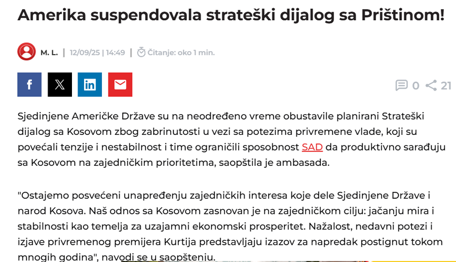 Festë në Serbi, media në delir: "Amerika i ktheu