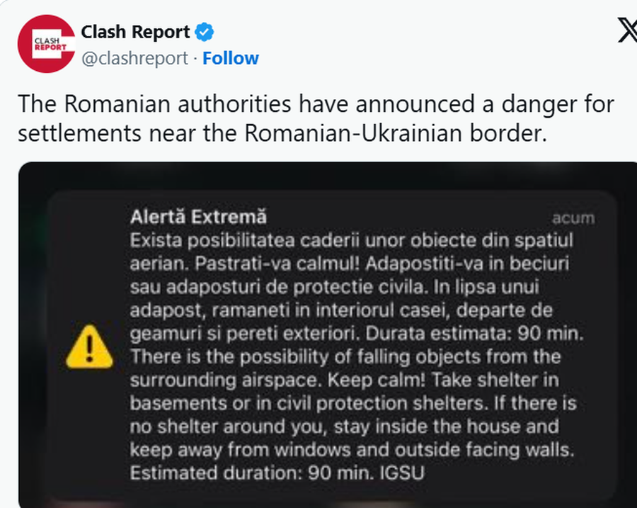 Sirena e panik / Alarm në Poloni e Rumani nga dronet rusë, ushtria
