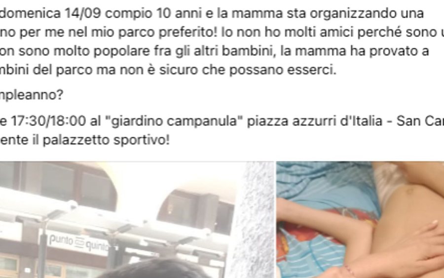 Nëna fton gjithë qytetin në ditëlindjen e të birit