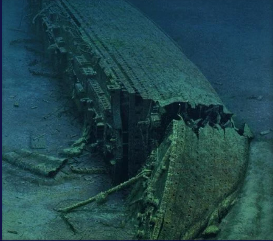 Nxirren objekte nga rrënojat e Britannic, anijes simotër të