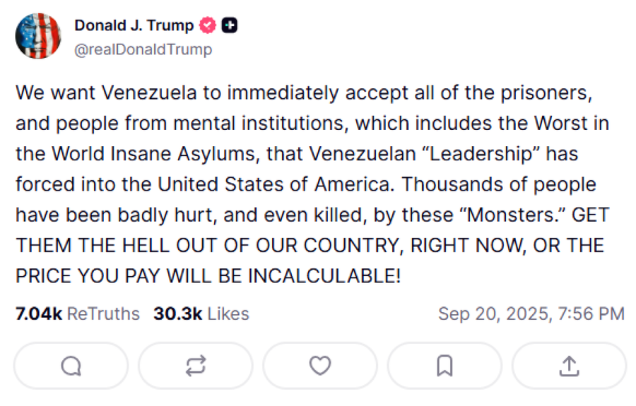 Trump kërcënon Venezuelën: Do të paguani çmim të