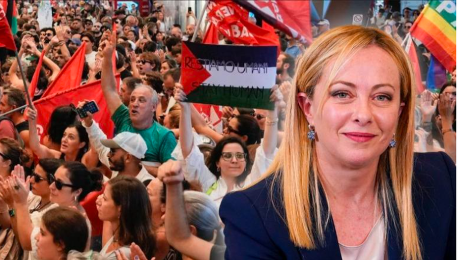 Tubimet pro-Palestinë në Itali, Meloni reagon kundër akteve