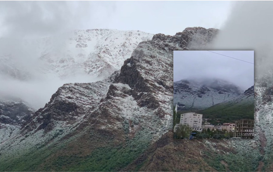 Dëborë dhe temperatura nën zero gradë në Dibër!