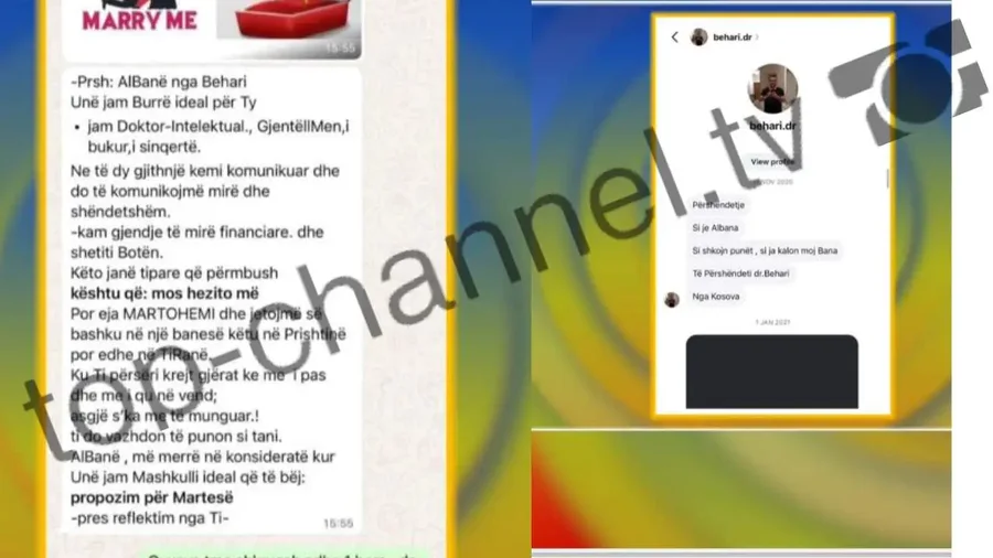 FOTOT/ 'Email' për kafe, moderatorja nxjerr mesazhet e mjekut