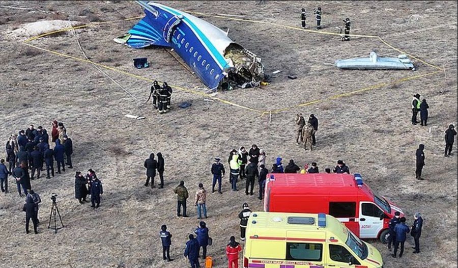 Avioni i rrëzuar me 38 të vdekur në Azerbajxhan, Putin pranon