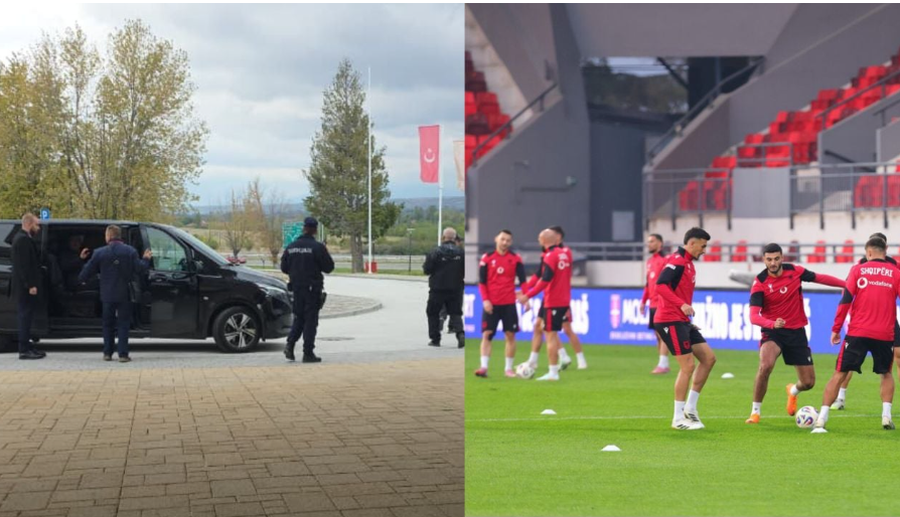 Ndeshja në Serbi, federata serbe shton flamurin shqiptar në stadium,