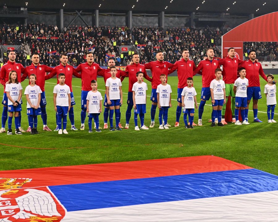 Pas humbjes me Shqipërinë, Serbia riformaton ekipin kombëtar, 5