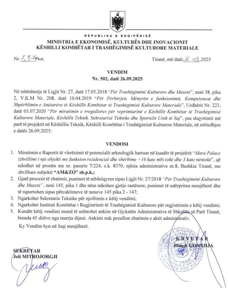 Djali i kryebashkiakut të Pogradecit, leje për kullë