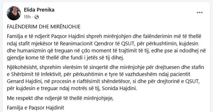 “Nuk shkuan dot në varrimin e babait”/ Rrëfimi i