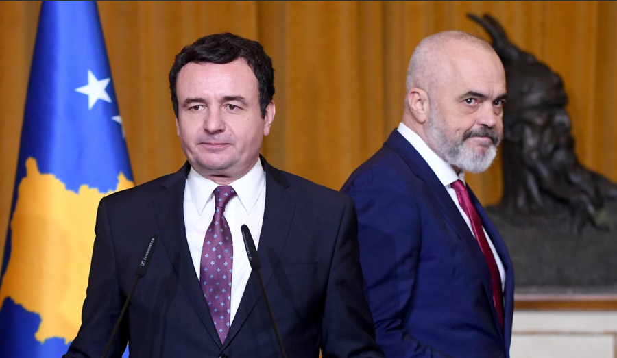 Protesta për UÇK, Kurti-Ramës: Erdhe me helikopter për