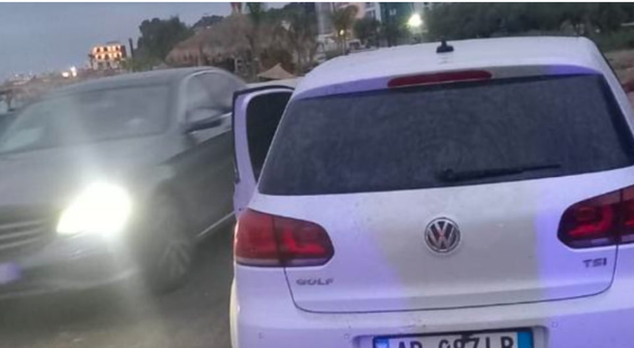 Aksident i pazakontë në Vlorë, makina përplas 4 kuaj,