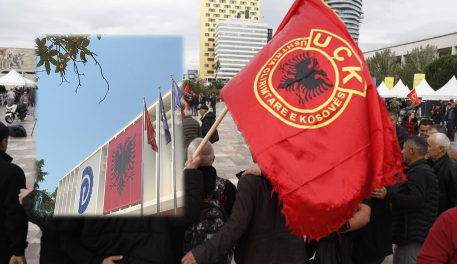 PD përshëndet protestën pro-UÇK në Tiranë: