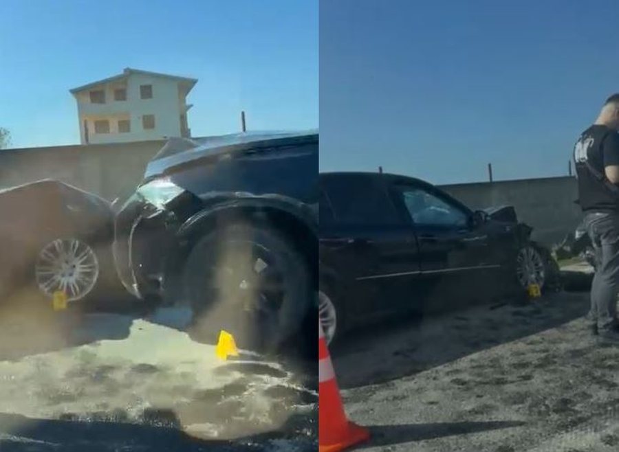 Aksident në Gjirin e Lalëzit /  Përplasen fort dy automjete,