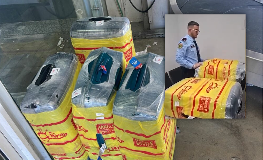 Kapen 61 kg kanabis në Rinas, arrestohen 2 kinezë! Dr*ga vinte nga