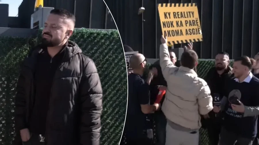 Ndodh edhe kjo, këngëtari bën protestë para Big Brother VIP