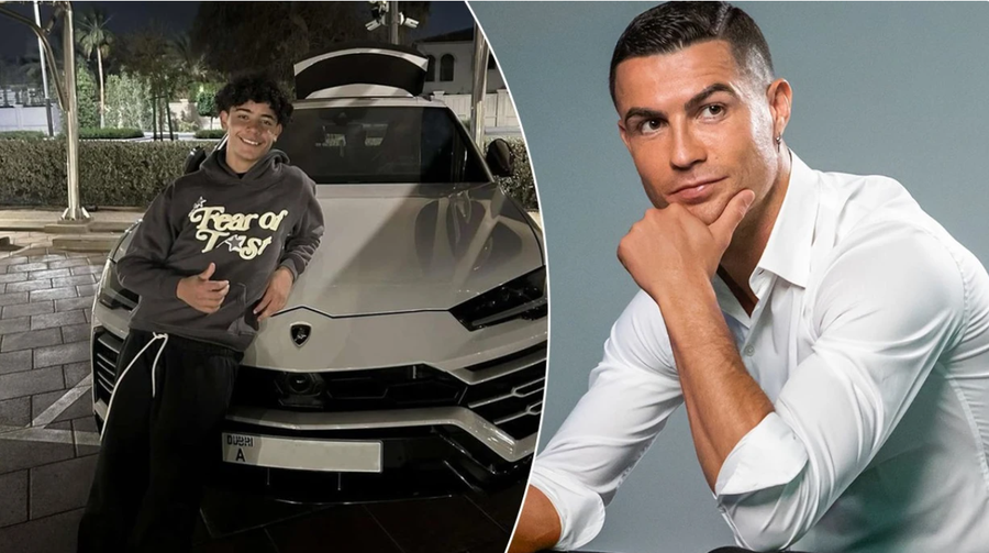 Vetëm 15 vjeç, djali i Cristiano Ronaldos blen makinën e tij
