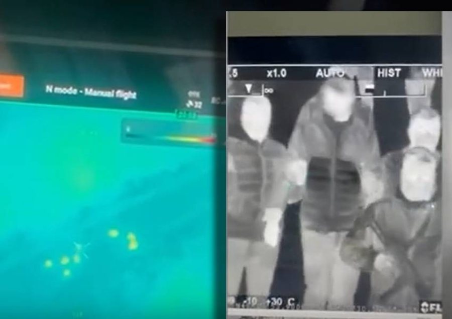 Arrestohet autori i vrasjes në Vlorë, momenti kur kapet nga droni me